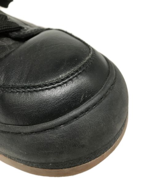 SUNNEI（スンネイ）SUNNEI (スンネイ) Dreamyレザースニーカー ブラック サイズ:42の古着・服飾アイテム