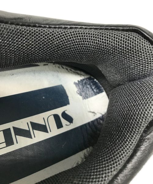 SUNNEI（スンネイ）SUNNEI (スンネイ) Dreamyレザースニーカー ブラック サイズ:42の古着・服飾アイテム