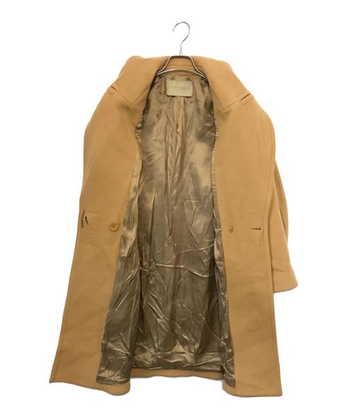 christian wijnants（クリスチャン ワイナンツ）christian wijnants (クリスチャン ワイナンツ) チェスターロングコート ブラウン サイズ:36の古着・服飾アイテム