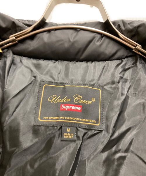 SUPREME（シュプリーム）SUPREME (シュプリーム) UNDERCOVER (アンダーカバー) Puffer Jacket ブラック サイズ:Ⅿの古着・服飾アイテム