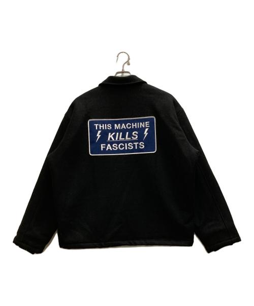 NEIGHBORHOOD（ネイバーフッド）NEIGHBORHOOD (ネイバーフッド) MELTON ZIP JACKET ブラック サイズ:Ⅼの古着・服飾アイテム