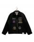 NEIGHBORHOOD（ネイバーフッド）の古着「MELTON ZIP JACKET」｜ブラック