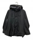 Emma Taylorエマテイラー）の古着「3WAYフレアーマウンテンパーカー」｜ブラック