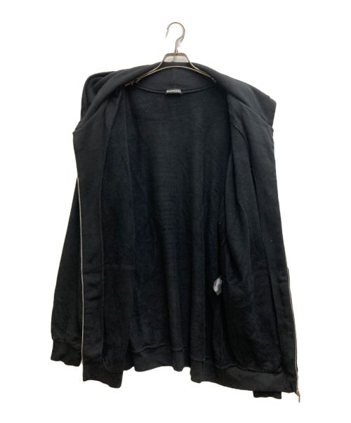 BALENCIAGA（バレンシアガ）BALENCIAGA (バレンシアガ) SPEED HUNTERS ZIP UP HOODIE ブラック サイズ:Ⅿの古着・服飾アイテム