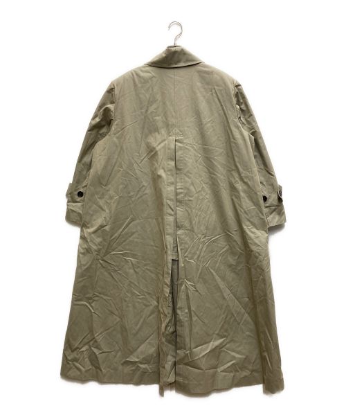 OWIL（アウル）OWIL (アウル) オーバーコート ベージュ サイズ:38の古着・服飾アイテム