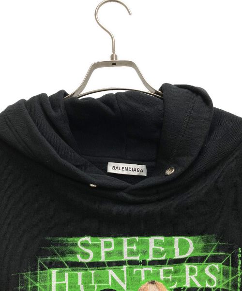 BALENCIAGA（バレンシアガ）BALENCIAGA (バレンシアガ) SPEED HUNTERS HOODIE ブラック サイズ:XSの古着・服飾アイテム