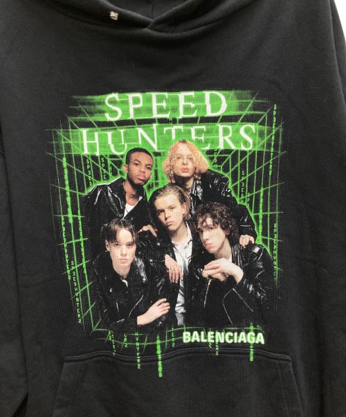 BALENCIAGA（バレンシアガ）BALENCIAGA (バレンシアガ) SPEED HUNTERS HOODIE ブラック サイズ:XSの古着・服飾アイテム