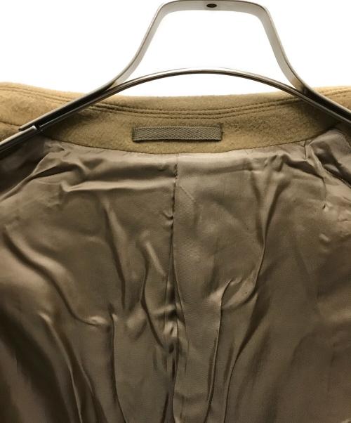COMME des GARCONS HOMME（コムデギャルソン オム）COMME des GARCONS HOMME (コムデギャルソン オム) ウールダブルフェイスメルトンコート ベージュ サイズ:Sの古着・服飾アイテム