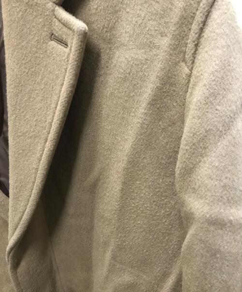 COMME des GARCONS HOMME（コムデギャルソン オム）COMME des GARCONS HOMME (コムデギャルソン オム) ウールダブルフェイスメルトンコート ベージュ サイズ:Sの古着・服飾アイテム