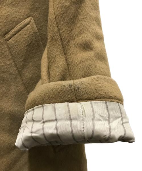 COMME des GARCONS HOMME（コムデギャルソン オム）COMME des GARCONS HOMME (コムデギャルソン オム) ウールダブルフェイスメルトンコート ベージュ サイズ:Sの古着・服飾アイテム