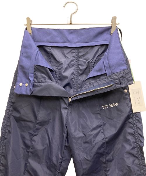 TTT MSW（ティー）TTT MSW (ティー) New standard straight pants ネイビー サイズ:Sの古着・服飾アイテム