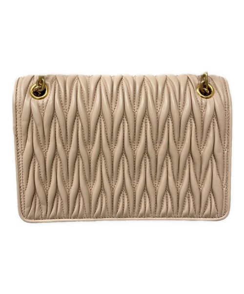 MIU MIU（ミュウミュウ）MIU MIU (ミュウミュウ) マテラッセレザー ミニバッグ ピンクの古着・服飾アイテム