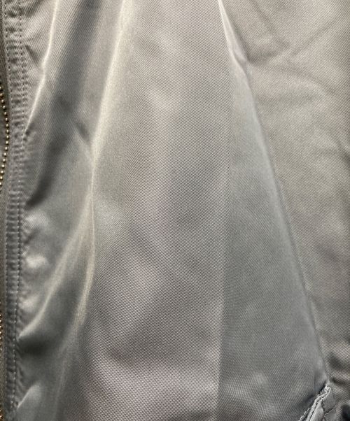 GUCCI（グッチ）GUCCI (グッチ) バックロゴボンバージャケット ブルー サイズ:48の古着・服飾アイテム