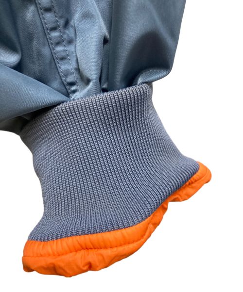 GUCCI（グッチ）GUCCI (グッチ) バックロゴボンバージャケット ブルー サイズ:48の古着・服飾アイテム