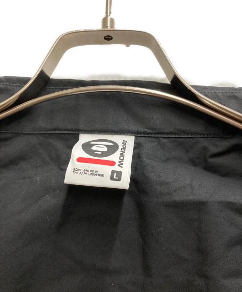 A BATHING APE（ア ベイシング エイプ）A BATHING APE (ア ベイシング エイプ) AAPE NOW SHORT SLEEVE SHIRT ブラック サイズ:Ⅼの古着・服飾アイテム