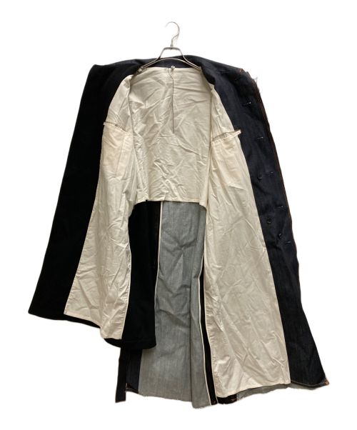 KHOKI（コッキ）KHOKI (コッキ) fall coat インディゴ サイズ:2の古着・服飾アイテム