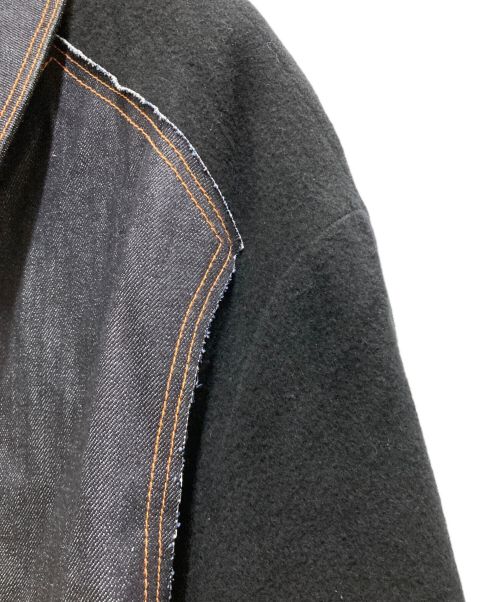 KHOKI（コッキ）KHOKI (コッキ) fall coat インディゴ サイズ:2の古着・服飾アイテム