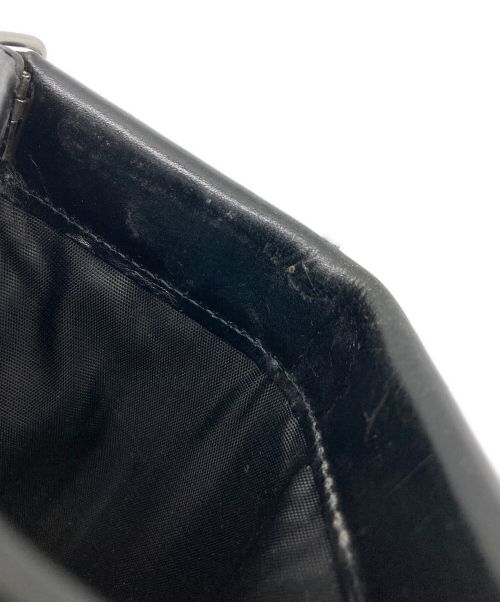 Maison Margiela（メゾンマルジェラ）Maison Margiela (メゾンマルジェラ) カーフスキン ドキュメントホルダー ブラックの古着・服飾アイテム