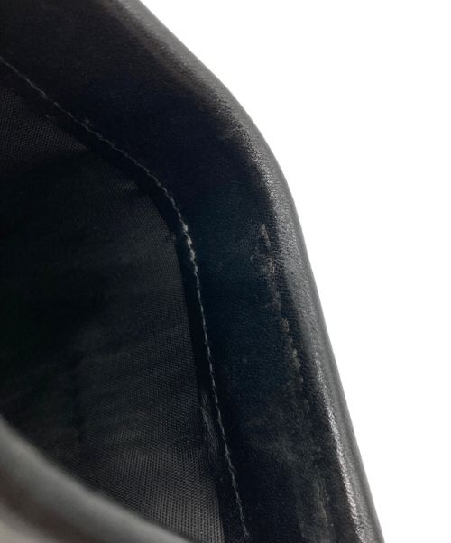 Maison Margiela（メゾンマルジェラ）Maison Margiela (メゾンマルジェラ) カーフスキン ドキュメントホルダー ブラックの古着・服飾アイテム