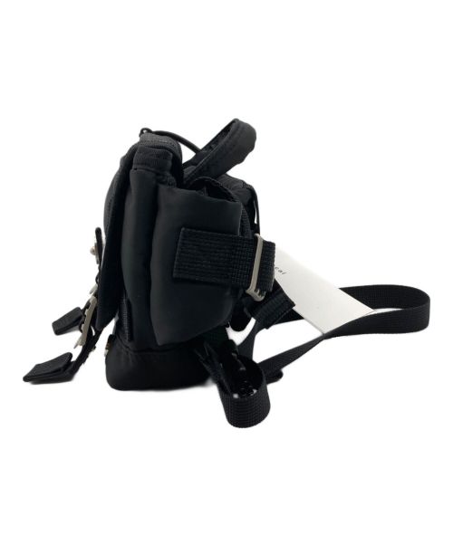 sacai（サカイ）sacai (サカイ) PORTER (ポーター) ショルダーバッグ ブラックの古着・服飾アイテム