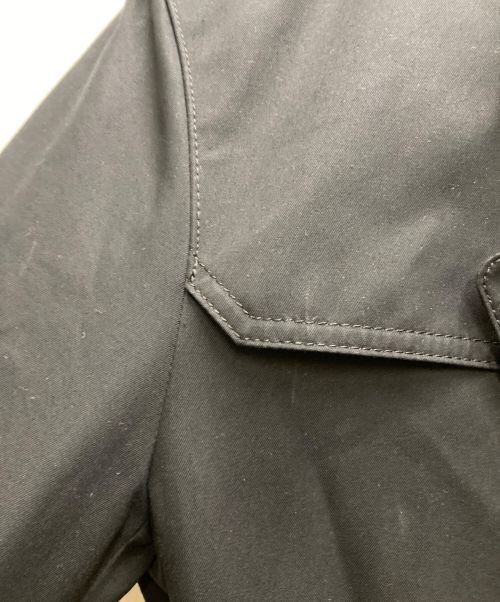 BLACK LABEL CRESTBRIDGE（ブラックレーベル クレストブリッジ）BLACK LABEL CRESTBRIDGE (ブラックレーベル クレストブリッジ) トレンチコート ブラック サイズ:Ⅿの古着・服飾アイテム