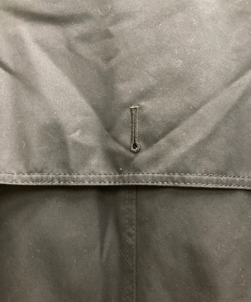 BLACK LABEL CRESTBRIDGE（ブラックレーベル クレストブリッジ）BLACK LABEL CRESTBRIDGE (ブラックレーベル クレストブリッジ) トレンチコート ブラック サイズ:Ⅿの古着・服飾アイテム