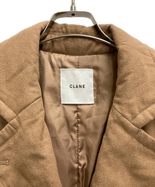 CLANE（クラネ）CLANE (クラネ) WOOL DOWN LONG COAT BEIGE ベージュ サイズ:1の古着・服飾アイテム