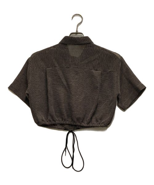 PRANK PROJECT（プランクプロジェクト）PRANK PROJECT (プランクプロジェクト) Karami Short Shirt ブラック×ブラウン サイズ:FREEの古着・服飾アイテム