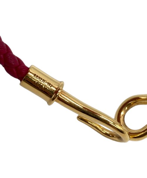 HERMES（エルメス）HERMES (エルメス) ジャンボブレスレット ピンクの古着・服飾アイテム