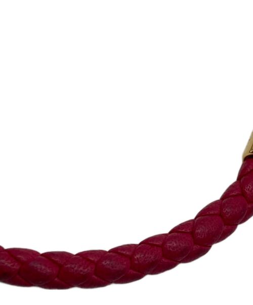 HERMES（エルメス）HERMES (エルメス) ジャンボブレスレット ピンクの古着・服飾アイテム