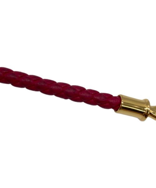 HERMES（エルメス）HERMES (エルメス) ジャンボブレスレット ピンクの古着・服飾アイテム