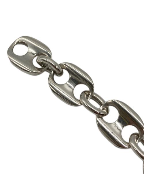 HERE'S（ヒアーズ）HERE'S (ヒアーズ) チェーンブレスレット シルバー×ゴールドの古着・服飾アイテム