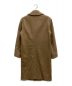 EMPORIO ARMANI (エンポリオアルマーニ) メルトンロングチェスターコート ブラウン サイズ:44：13000円