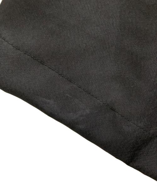 CULLNI（クルニ）CULLNI (クルニ) Silky Twill Rib Neck Tee ブラック サイズ:1の古着・服飾アイテム