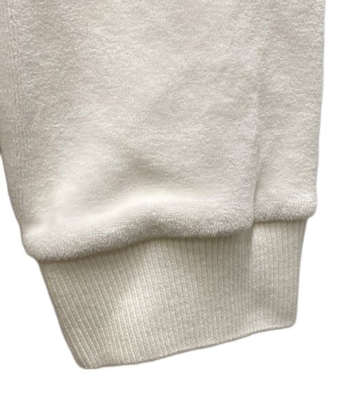 LOUIS VUITTON（ルイ ヴィトン）LOUIS VUITTON (ルイ ヴィトン) モノグラムエンボス加工ハーフジップブルゾン ホワイト サイズ:Ⅿの古着・服飾アイテム