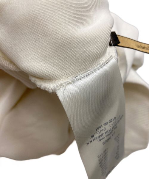 LOUIS VUITTON（ルイ ヴィトン）LOUIS VUITTON (ルイ ヴィトン) モノグラムエンボス加工ハーフジップブルゾン ホワイト サイズ:Ⅿの古着・服飾アイテム