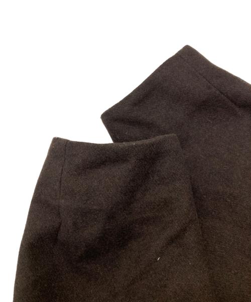 BASISBROEK（バージスブルック）BASISBROEK (バージスブルック) ウールオーバーコート ブラウン サイズ:3の古着・服飾アイテム