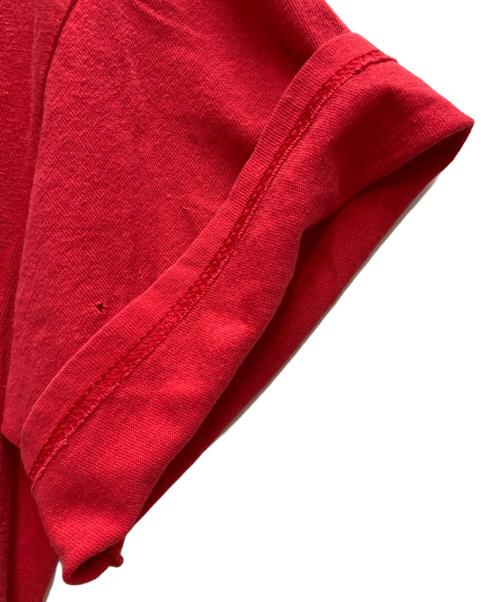SLIPKNOT（スリップノット）Slipknot (スリップノット) 90'S プリントTシャツ レッド サイズ:Ⅿの古着・服飾アイテム