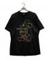 MICKEY UNLIMITED（ミッキー アンリミテッド）の古着「90’SミッキープリントTシャツ」｜ブラック