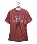 stussyステューシー）の古着「BIG BOYS SPORT TEE」｜レッド