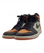 NIKEナイキ）の古着「AIR JORDAN 1 RETRO HIGH OG "SHATTERED BACKBOARD"」｜オレンジ×ブラック