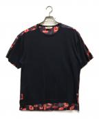 MARNIマルニ）の古着「切替カットソー」｜ネイビー