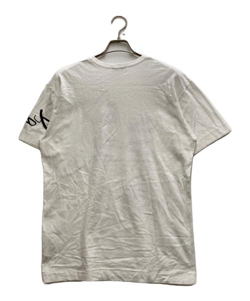 COMME des GARCONS（コムデギャルソン）COMME des GARCONS (コムデギャルソン) プリントTシャツ ホワイト サイズ:XLの古着・服飾アイテム