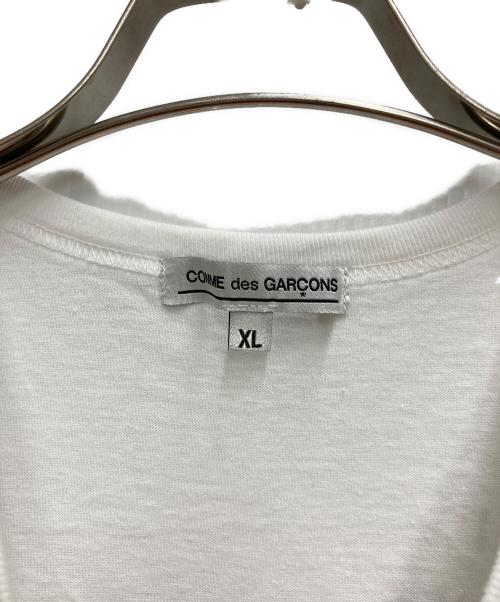 COMME des GARCONS（コムデギャルソン）COMME des GARCONS (コムデギャルソン) プリントTシャツ ホワイト サイズ:XLの古着・服飾アイテム