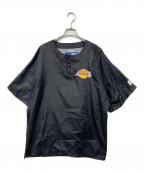 STARTERスターター）の古着「レイカーズゲームシャツ」｜ブラック