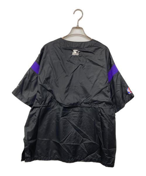 STARTER（スターター）STARTER (スターター) レイカーズゲームシャツ ブラック サイズ:Lの古着・服飾アイテム