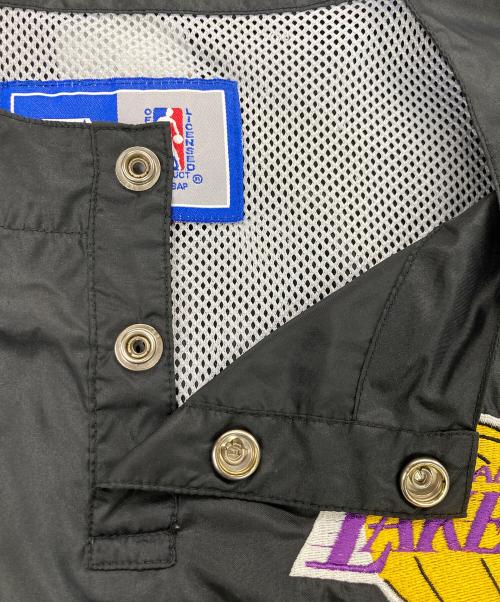 STARTER（スターター）STARTER (スターター) レイカーズゲームシャツ ブラック サイズ:Lの古着・服飾アイテム