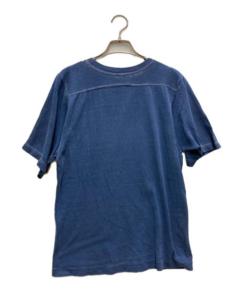 Champion（チャンピオン）Champion (チャンピオン) 70's フットボールTシャツ ブルー サイズ:SMALLの古着・服飾アイテム