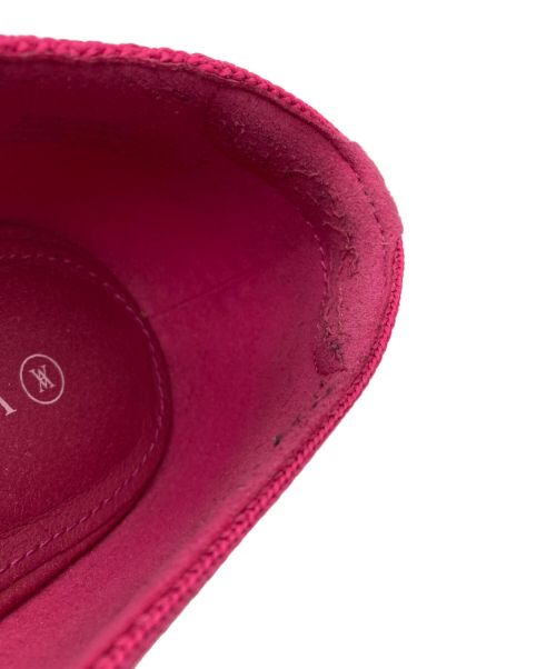 VIVAIA（ビバイア）VIVAIA (ビバイア) ニットパンプス ピンク サイズ:40 1/2の古着・服飾アイテム