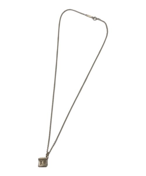TIFFANY & Co.（ティファニー アンド コー）TIFFANY & Co. (ティファニー) アトラスキューブネックレス シルバーの古着・服飾アイテム